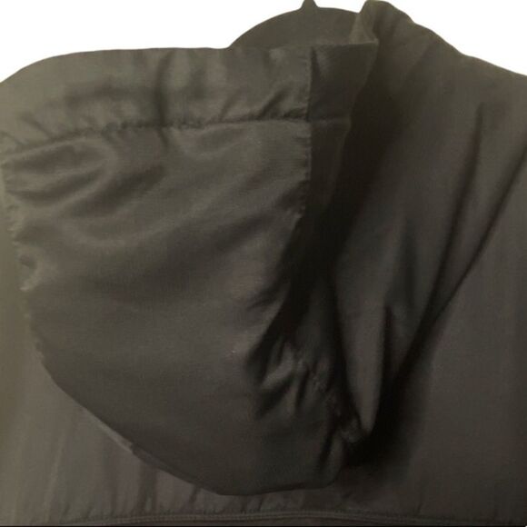 Reebok Jacket Black Hood Insulated Fleece size L Y - Picture 11 of 14